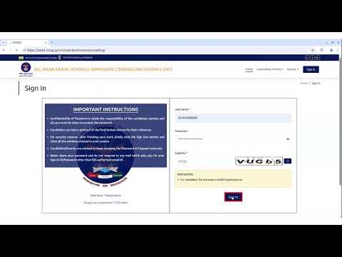 AISSEE REGISTRATION PROCESS-2025