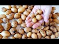 Как быстро очистить мелкий картофель / How to peel small potatoes quickly