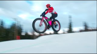 Fat Bike Cross Downhill Race, Shot with FUJIFILM Cameras w/ SmallRig Cage, Handle &amp; Atomos Ninja V