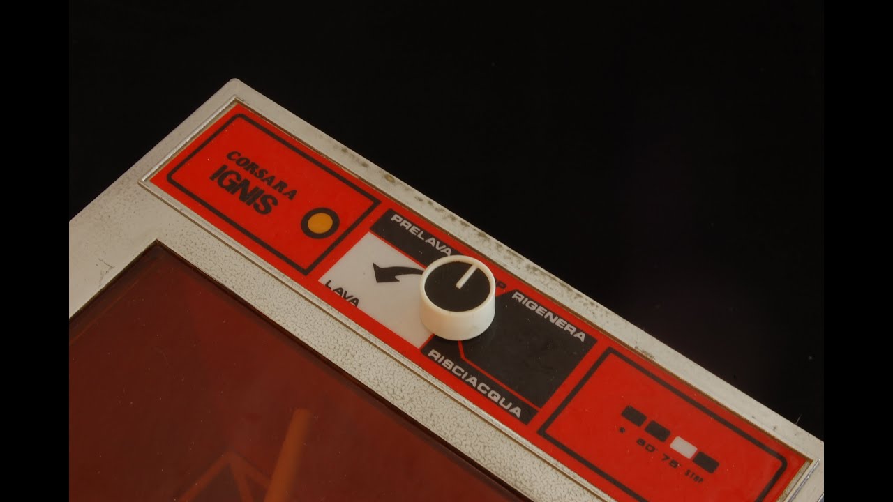 ITALOCREMONA lavastoviglie giocattolo IGNIS Corsara, anni '70