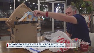 City of Longview announces new recycling rules, community group forms to support program
