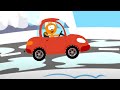 Kitty and the Magic Garage  - Snow mountain   - cars cartoons