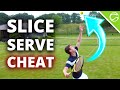 Tennis Slice Serve Cheat - Learn To Carve The Ball