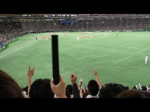 2017.03.0　WBC　日本vsオーストラリア　青木宣親選手応援風景　その2