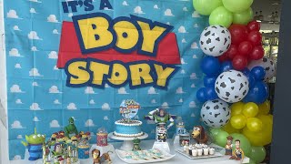 Toy Story Baby Shower | Balloon Garland | Kids Party Decor | Soft Play | Pit Ball | Woody & Buzz screenshot 3