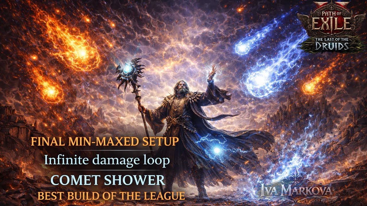 PoE 2 0.4 Oracle Druid - Infinite LOOP Archmage CoC COMET | FINAL SETUP Best Build of the League
