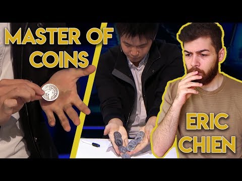 MAGICIAN REACTS: Eric Chien HYPER VISUAL Coin Magic On America's Got Talent 2019 Judge Cuts