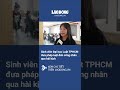 Sinh viên Đại học Luật TPHCM đưa pháp luật đến công nhân qua hài kịch| Báo Lao Động