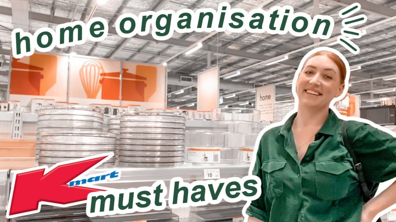 How I Organise My Home With Kmart Storage 🏡 Must Have Kmart Items