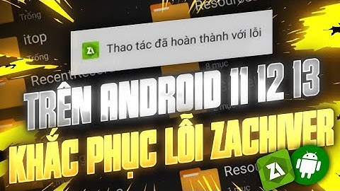 Khắc Phục Lỗi Không Thể MOD Skin Liên Quân Android 11 12 13 - Resources Sau Cập Nhật 17/8 | FuuGM