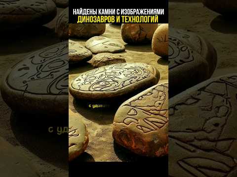 Камни доказывают существования людей в эру динозавров #история #тайна #интересно