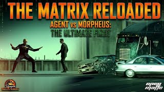 Morpheus vs Agent Johnson - Highway Fight Scene | The Matrix Reloaded (2003) HD