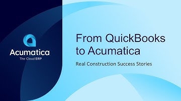 From QuickBooks to Acumatica: Real Construction Success Stories