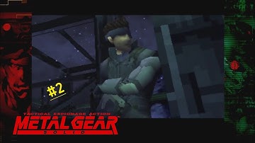 Snake infiltrates Shadow Moses Island. Metal Gear Solid. Part 2