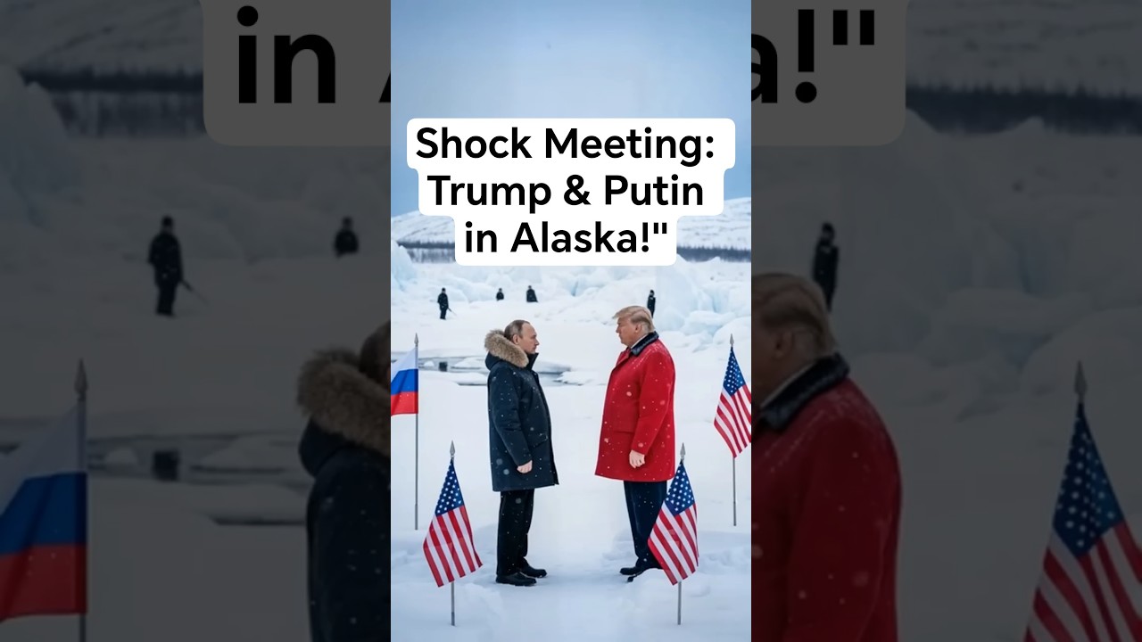 Trump meets Putin on Alaska! (Ai animation)