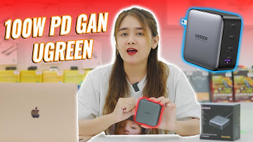 Cốc sạc nhanh 100W PD GaN Ugreen: Cốc sạc công suất cao 100W sạc được 3 thiết bị! | Minh Tuấn Mobile