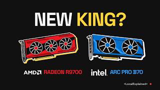 The Best GPU for Local AI: AMD R9700 vs Intel Arc Pro B70