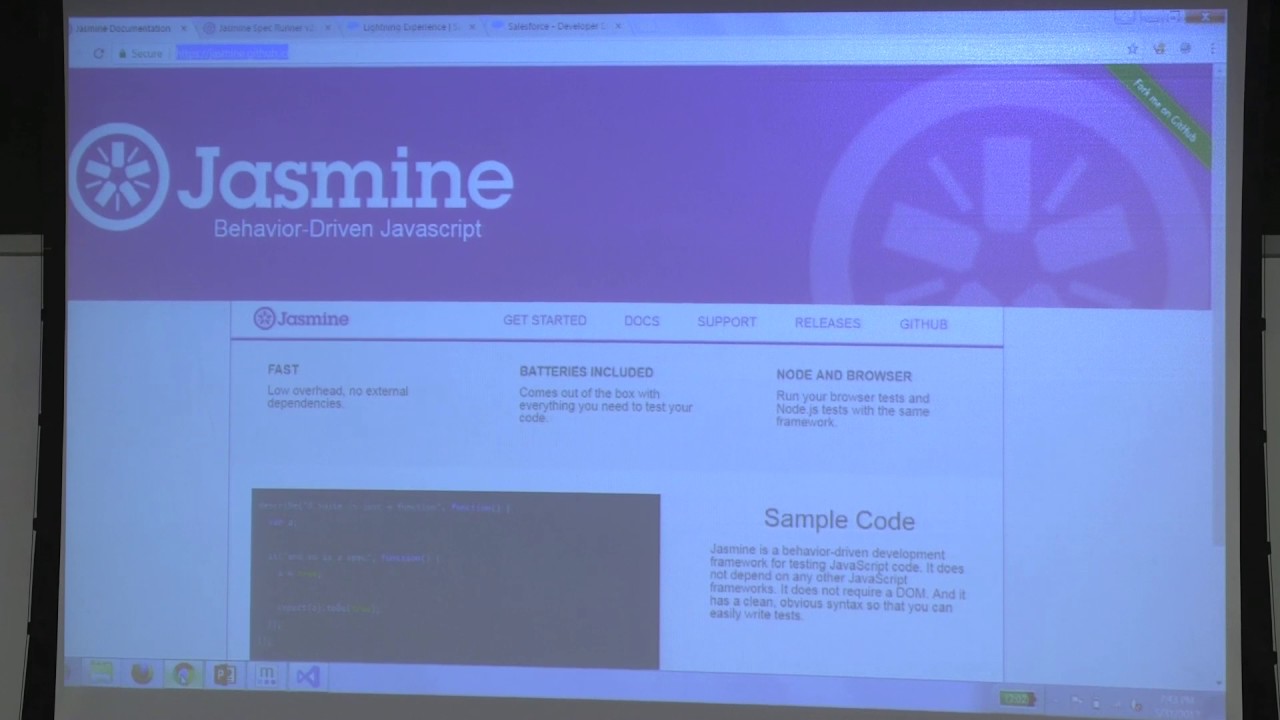 Santosh Kumar Sriram - Lightning Testing with Jasmine JS - YouTube
