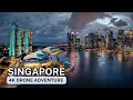 Singapore City By Drone - Singapore Drone View - Dram Trips