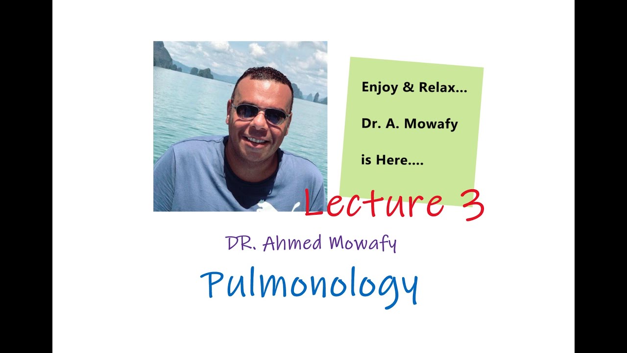 lecture 3 chest Dr Ahmed Mowafy treatment of pneumonia, bronchiectasis, lung abscess د احمد موافي