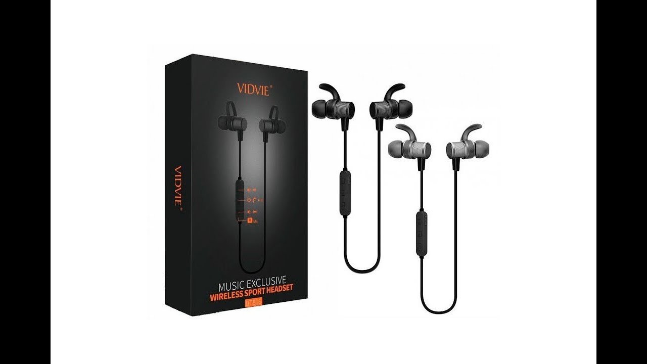 Наушники Vidvie BT816 Bluetooth беспроводные - YouTube