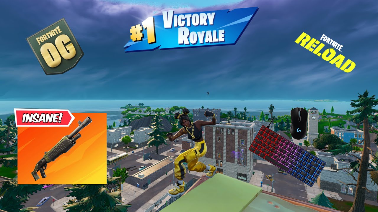 Fortnite Reload | High Kill Squad Gameplay | Keyboard & Mouse