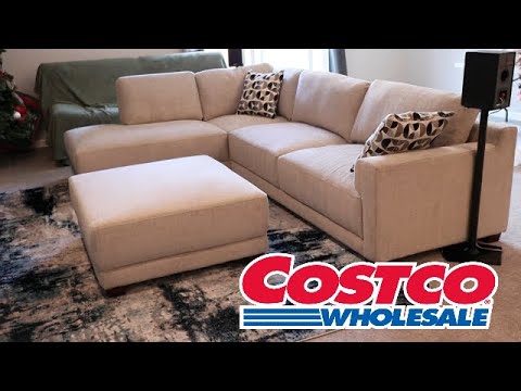 Costco Couch Raylin Fabric Sectional With Ottoman You