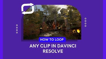 How to Loop any clip using DaVinci Resolve