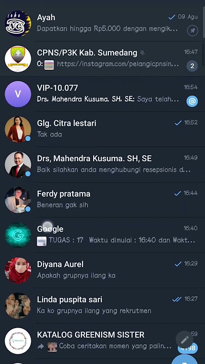 Hati hati ⚠️ modus penipuan lewat telegram