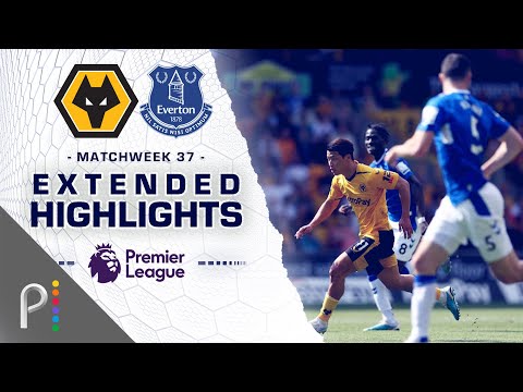Wolves v. Everton | PREMIER LEAGUE HIGHLIGHTS | 5/20/2023 | NBC Sports