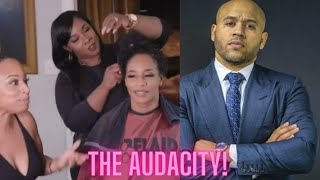 MAURICE SCOTT CLAPS BACK AT A FAN REGARDING KIMMI CUTTING HER HAIR! WHAT'S HAPPENING