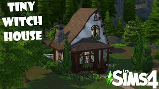 Tiny witch house 🧙‍♀️ - Sims 4 Speed Build