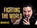 Manowar cover  fighting the world