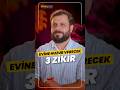 Evde Huzur Olması İçin 3 Zikir Dua Mehmet Ede 
