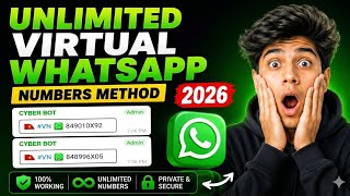 UNLIMITED Virtual WhatsApp Numbers 2026 🔥 | Fixed One Hour And Login Not Available Issue 🥳 screenshot 4