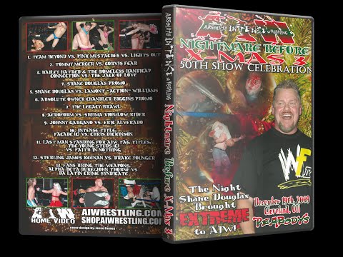 AIW Nightmare Before X-Mas 3 Trailer [Tommy Mercer(TNA's Crimson),,Shane Douglas,Johnny Gargano]