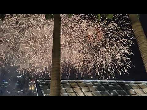 chinese new year fireworks singapore schedule
