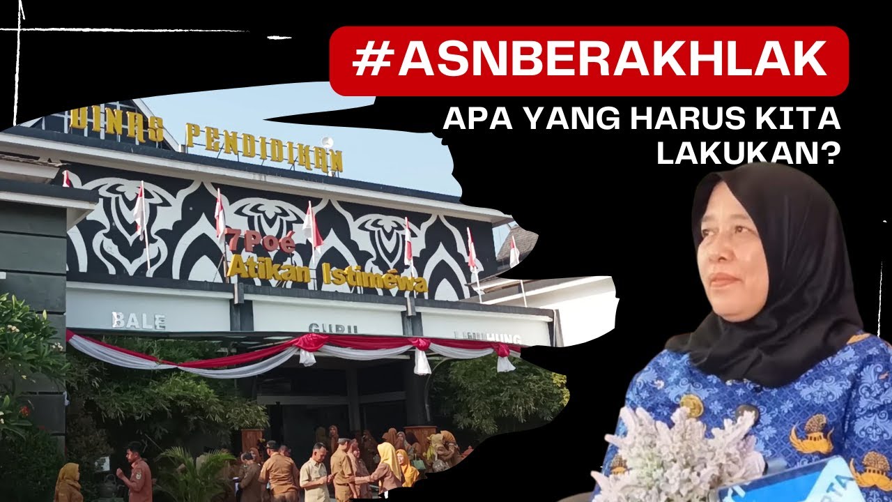 Meningkatkan Integritas ASN Berakhlak di Lingkungan Dinas Pendidikan Kab. Purwakarta | Edu Ngopi