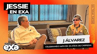 J Alvarez y el recibimiento de 500 motociclistas en Tepito | Entrevista con Jessie en Exa