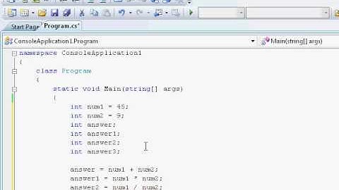 C# Adding, Subtracting, Multipliying, and Dividing numbers