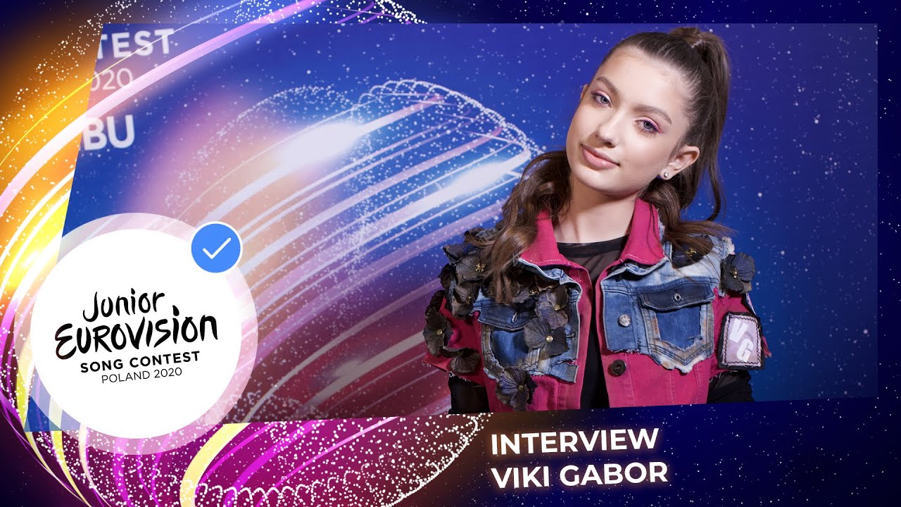 Viki Gabor Viki Gabor: "Junior Eurovision is really my thing!" - YouTube