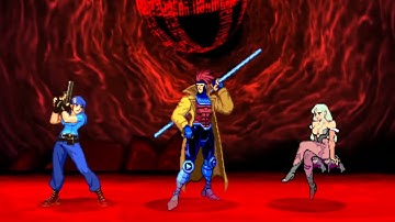 Marvel VS Capcom 2 - Jill/Gambit/Morrigan - Expert Difficulty Playthrough