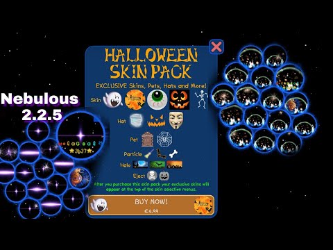 Nebulous - Halloween Pack, New Skins, Some Improvements