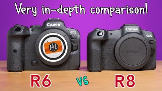 Canon R6 vs R8 InDepth Comparison (plus R8 vs RP / R8 vs R6 II)