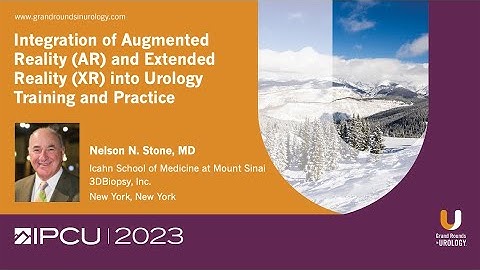 Integration of Augmented Reality (AR) and Extended Reality (XR) into Urology Training and Practice