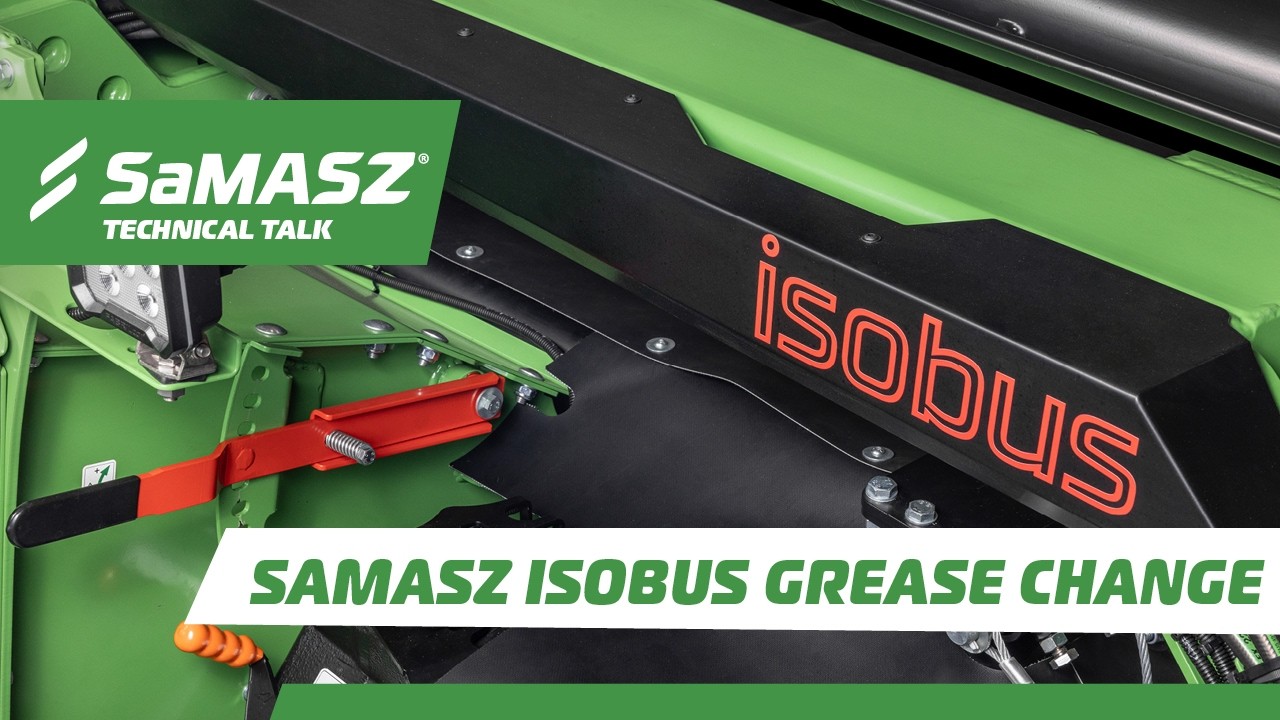How to Change the Grease Cartridge on SaMASZ ISOBUS Grouper Mowers
