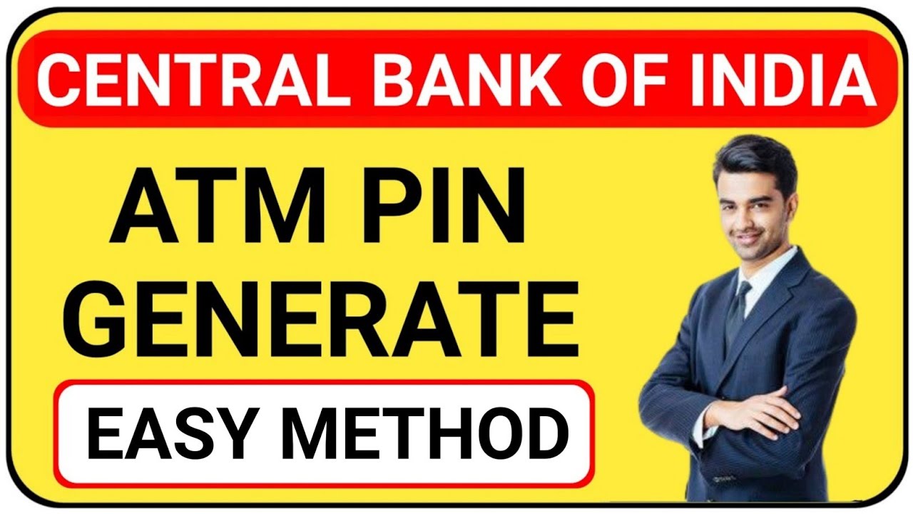 central bank atm pin generate | central bank pin generate kaise kare | cbi atm pin generation