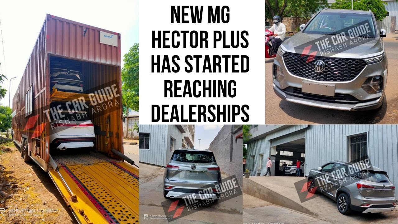 MG Hector Plus Starts Arriving At Dealerships Before July 1 2020 