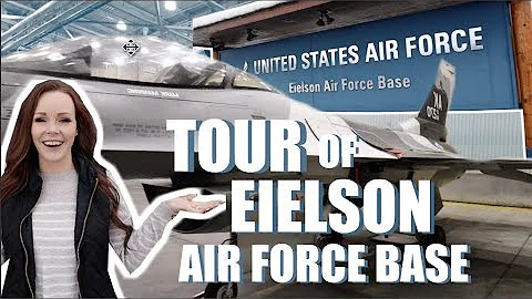 TOUR OF EIELSON AIR FORCE BASE| MOVING TO ALASKA| Somers In Alaska