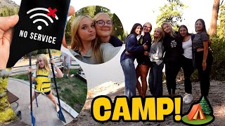 I WENT TO CAMP & HAD NO PHONE SERVICE! 😱